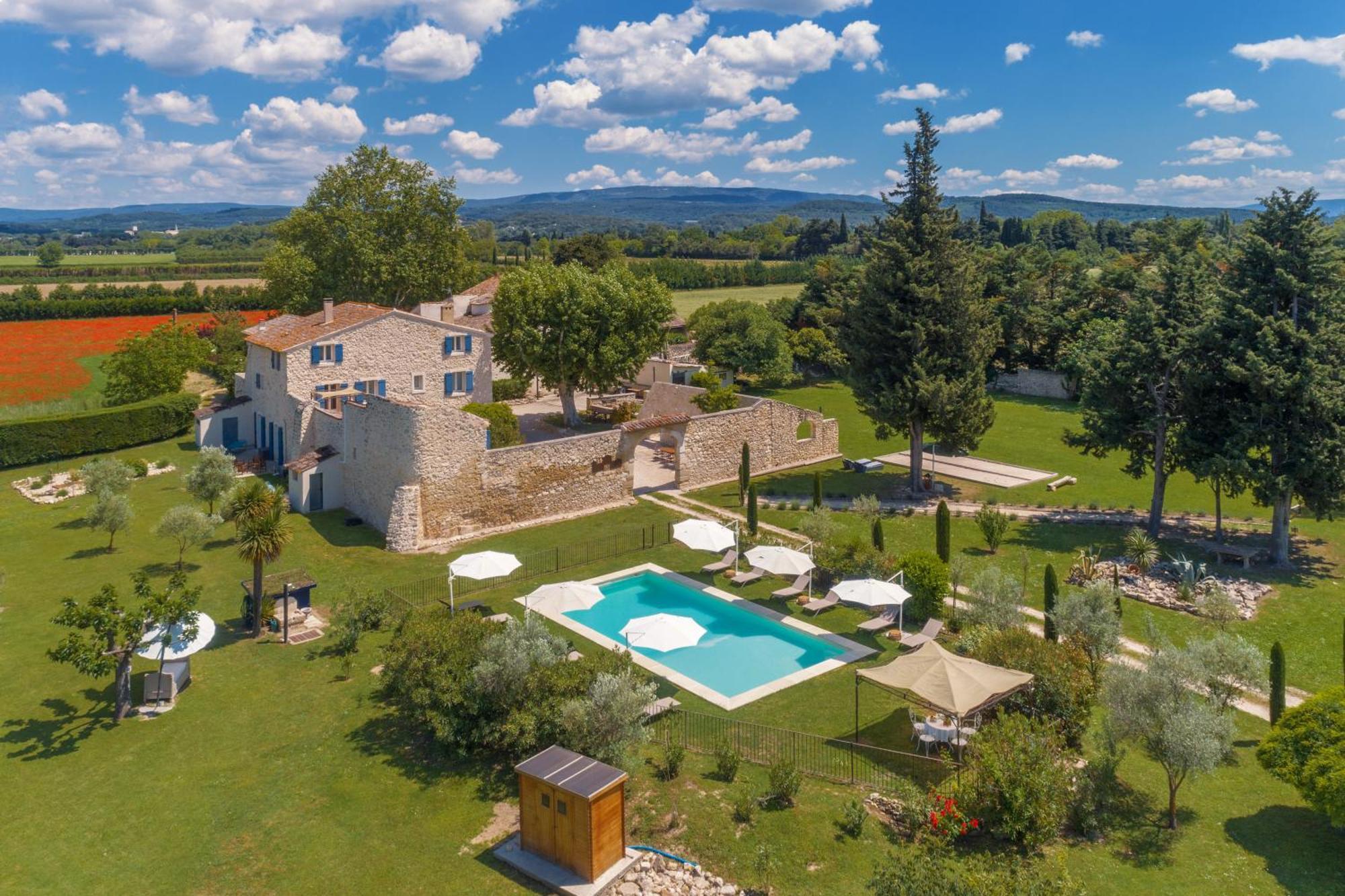 Hotel Le Mas De La Vincane Pernes-les-Fontaines Exterior foto